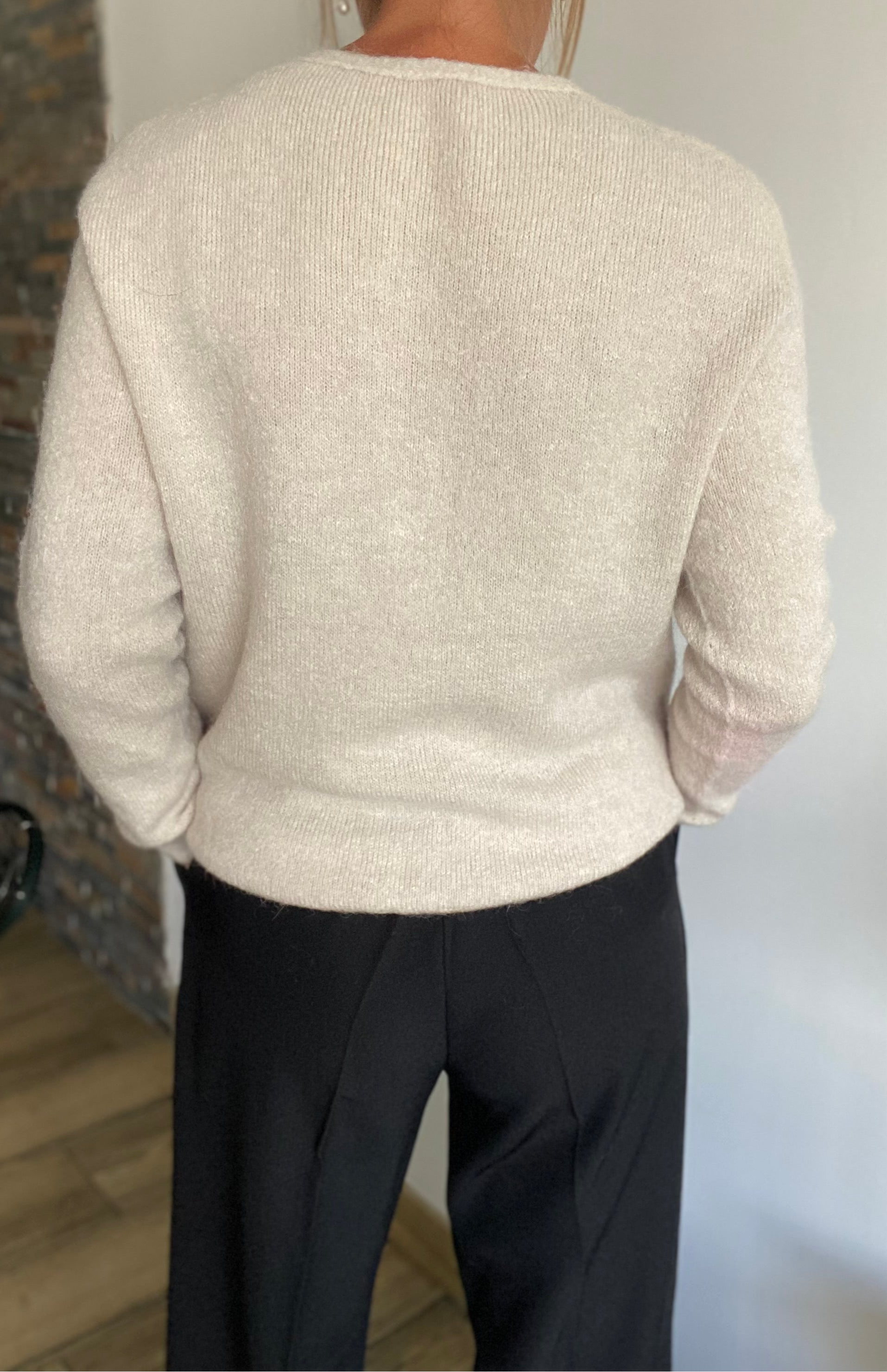 Gilet Joséphine Beige