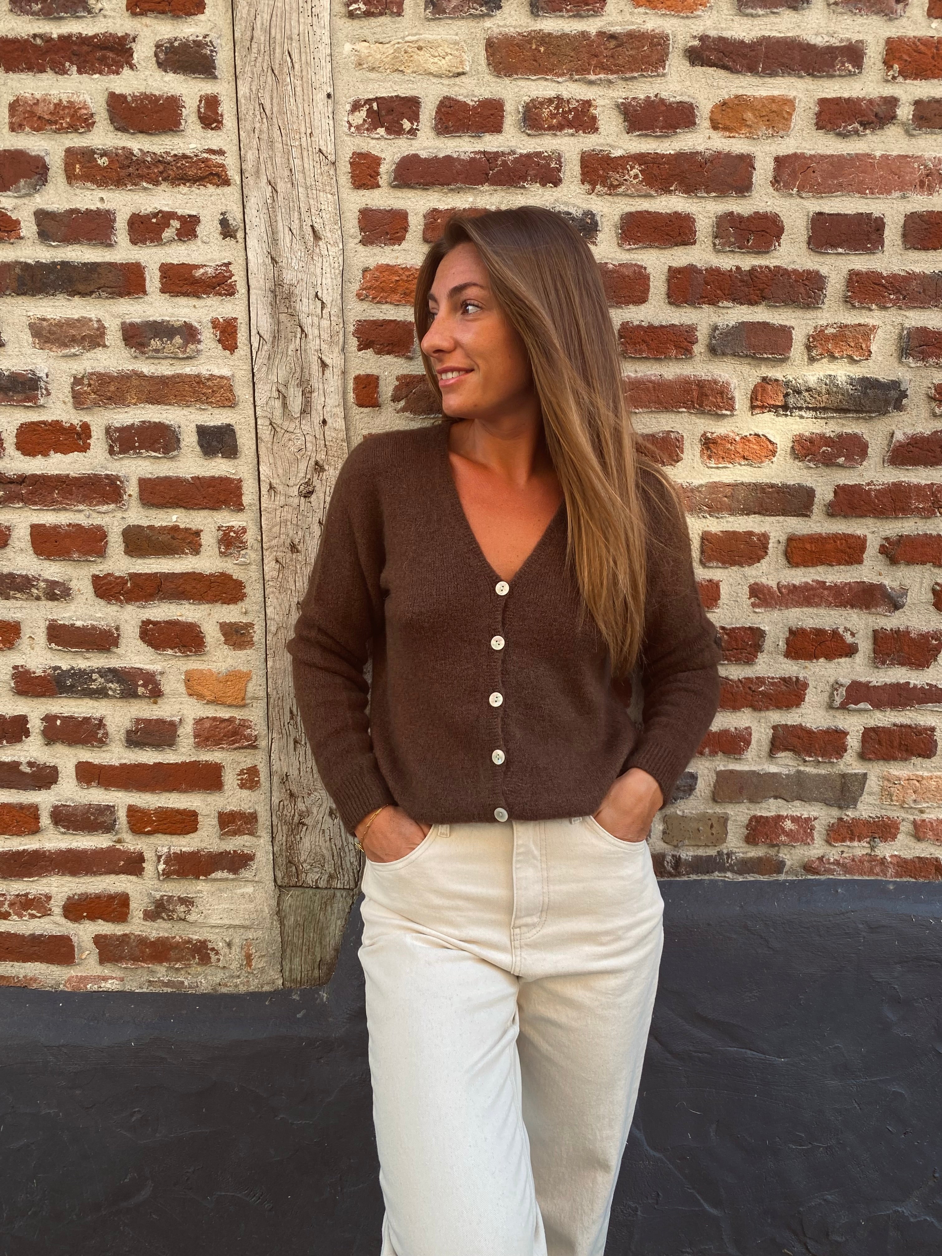 Gilet Joséphine Chocolat