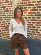 Gilet Joséphine Beige